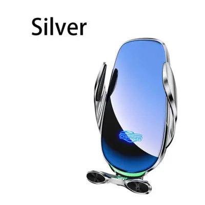 (as the picture, Style C 1pc) 1/2/3pcs 15w Car Phone Support Wireless Charger Auto Holder Stand 