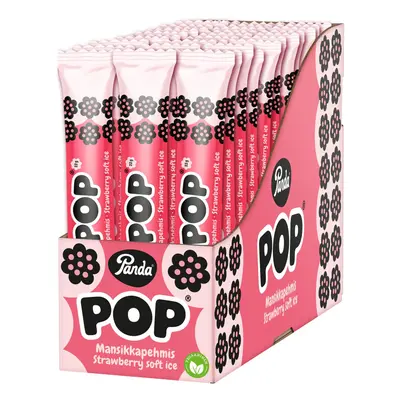 Panda ? | Pop | Strawberry soft ice cream filled liquorice bar | Mouth-watering soft licorice wi