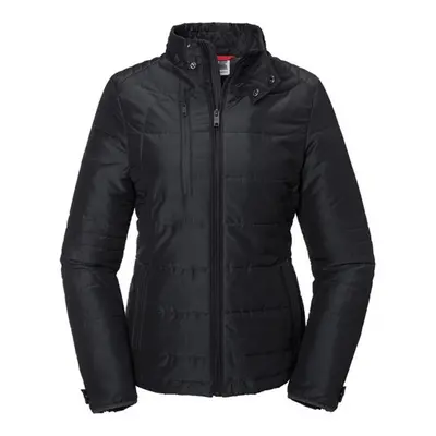 (3XL, Black) Russell Womens/Ladies Cross Padded Jacket