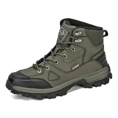 (army green, 43) Bona New Designers Leather Hiking Shoes Men Winter Outdoor Mens Sport Shoestrek