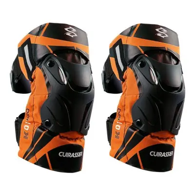 (orange) Protective Motorbike Knee Pad Motocross Motorcycle Knee Pads Mx Protector Racing Guards