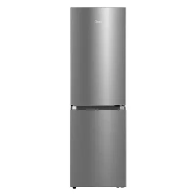 Midea 50/50 Total No Frost Fridge Freezer - Silver - D Rated