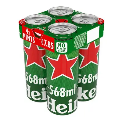 Heineken Pints (Case of x 4x568ml)