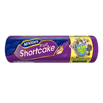 McVities Fruit Shortcake Biscuits - 12x200g