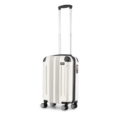 (19 inch) 19/24/28 Inch ABS Hard Shell Wheel Suitcase Luggage-Beige