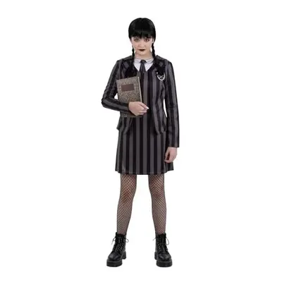 Child Gothic School Uniform Costume Age MEDIUM