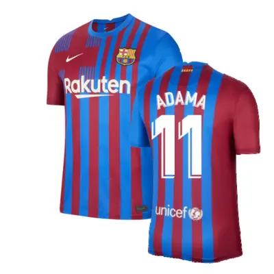 (XL) Barcelona Home Shirt (ADAMA 11)