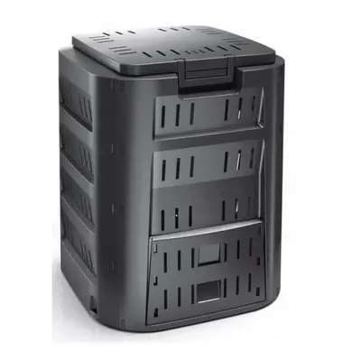 Compogreen 220L Eco-Friendly Compact Plastic Compost Bin with Lid