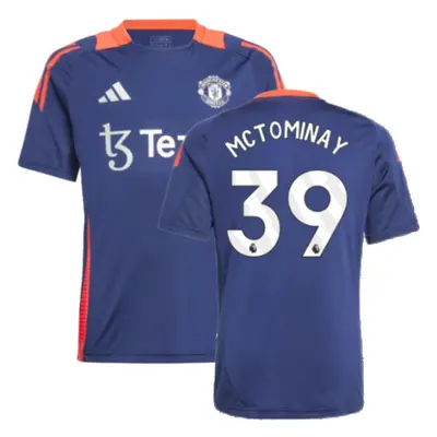 (XXL) Man Utd Training Jersey (Night Indigo) - Kids (McTominay 39)