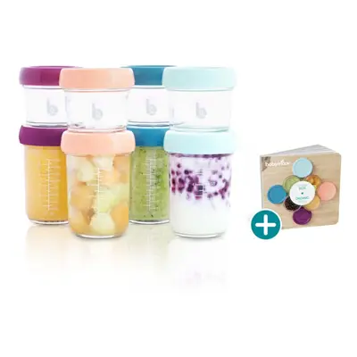 Babymoov Food Storage Containers Babybols pcs Glass Baby Feeding Box Bottle