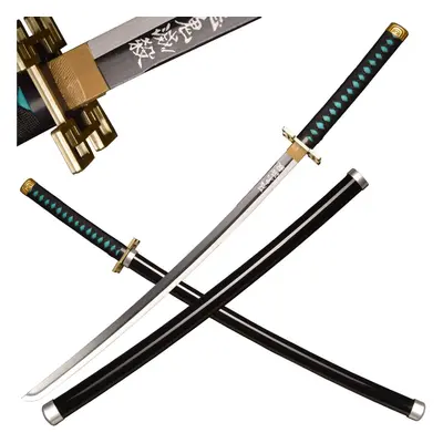 Demon Slayer Muichiro Tokito Nichirin Blade Wooden Cosplay Sword FL21509