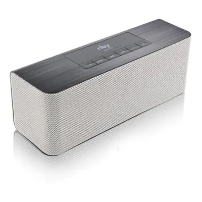 (Silver) 10W Wireless Hi-Fi Bluetooth Speaker Bass Stereo Subwoofer AUX TF FM USB