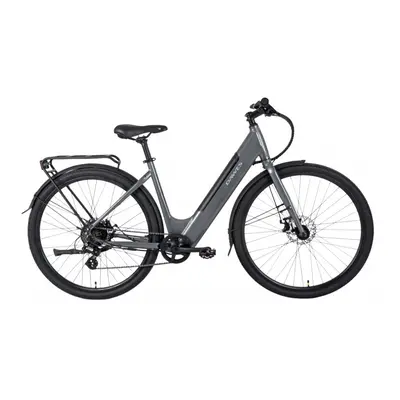 (Medium) Dawes Scenic Low Step Hybrid Electric Bike Grey