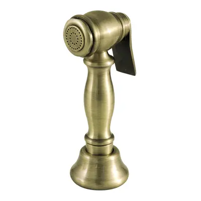 Kingston Brass CCRP1K3SPR Vintage Kitchen Faucet Side Sprayer, Antique Brass