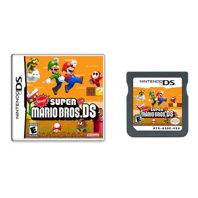 (NewerMario-with box) Newer DS Game Cartridge Video Game Console Card Newer Super Mario Bros.DS 