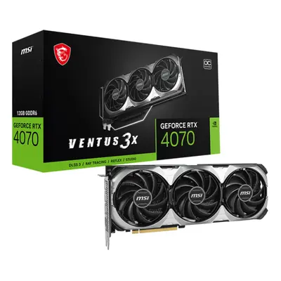 MSI GeForce RTX VENTUS 3X E1 12G OC - graphics card - GeForce RTX - GB