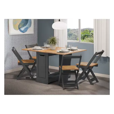 Corona Charcoal Butterfly Dining Set