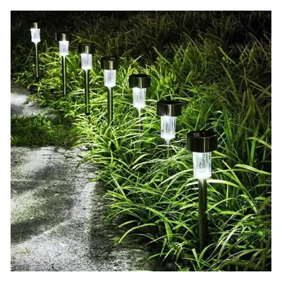 (white light-20pcs) 20pcs Solar Garden Light Outdoor Waterproof Solar Powered Lamp Lighting For 