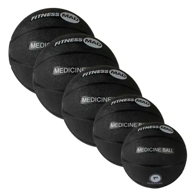 (5kg, Black) Fitness Mad Medicine Ball