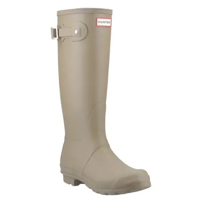 (Silver, (Adults')) Hunter Original Tall Rubber Women's Kettle Wellington Boots