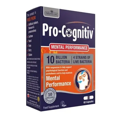 Natures Aid Pro Cognitiv 60'S Capsules