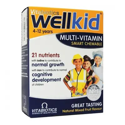 Vitabiotics Wellkid Multivitamin Smart Chewable Tablets 30's