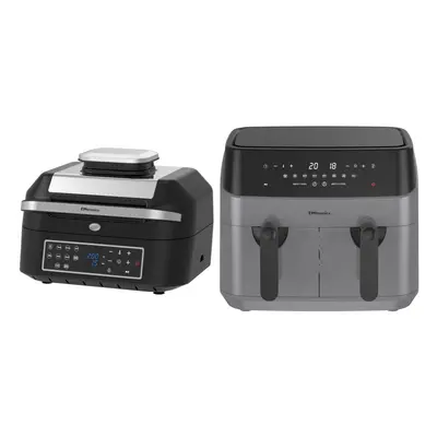 Emtronics Air Fryer 6.3 & Grey Litre Kitchen Set