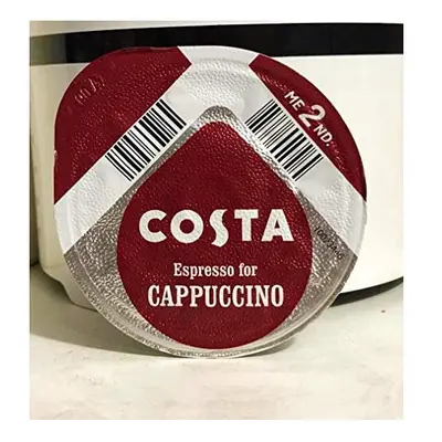 48 x Tassimo Costa Espresso Cappuccino Coffee Pods only (Sold Loose)