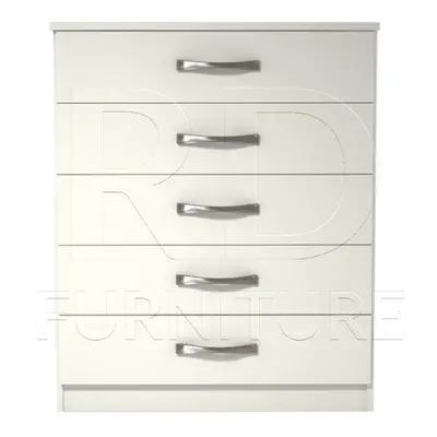 Ready assembled Classic Drawer Chest White