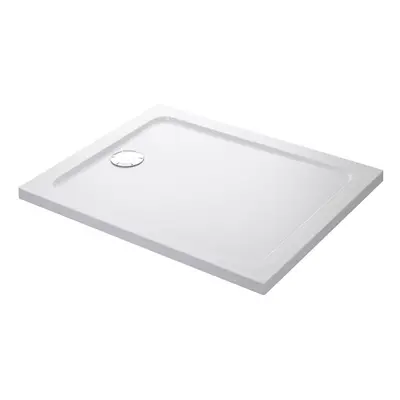 Mira Low Profile Rectangular Shower Tray Bathroom Upstands White 1500x700mm