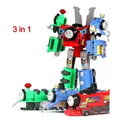 (3 in no box) Thomas and Friends Trains In Combined Robot Transforming Robot Children's