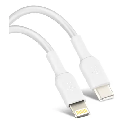 USB-C to Lightning Cable Power Delivery 18W Synchonisation 1m Belkin White