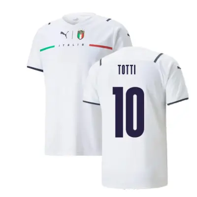 (S) Italy Away Shirt (TOTTI 10)