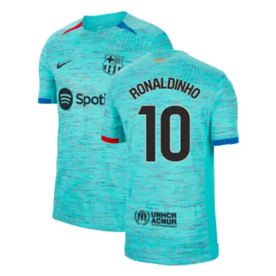 (XXL) Barcelona Authentic Third Shirt (Ronaldinho 10)