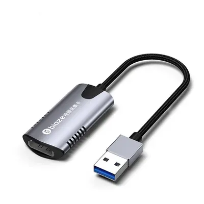 USB2.0 4K High Definition Video Capture Card Adapter for Game Live Stream