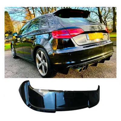 Audi A3 8V Sportback Door Gloss Black S3 RS3 Look Roof Spoiler