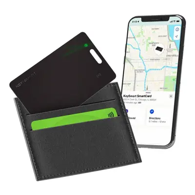 KeySmart SmartCard Wallet Tracker Black