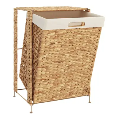 vidaXL Laundry Basket Storage Basket Laundry Bin Baskets Box Water Hyacinth