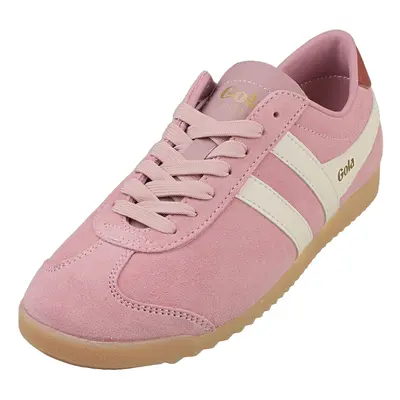 (3) Gola Bullet Womens Fashion Trainers in Candy Off White