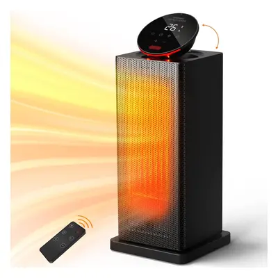 Heater 2000W, ECO electric heater, oscillation, thermostat, 24-hour timer, low energy consumptio