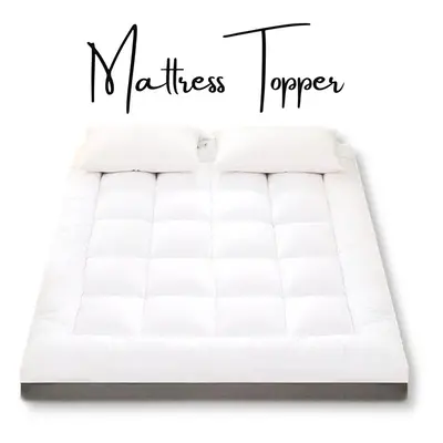 (King) HighLiving Luxury Bed Mattress Topper Deep Sleep