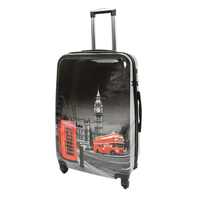 (Medium Check-in Size 24") Wheel Luggage Hard PC Lightweight Suitcases Travel Bags London Landma