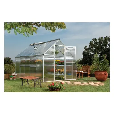 (Mythos Silver 6x10) PALRAM-CANOPIA MYTHOS GREENHOUSE SILVER