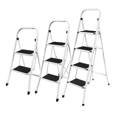 (3 Step) Folding Step Ladder Iron Strong DIY Ladders