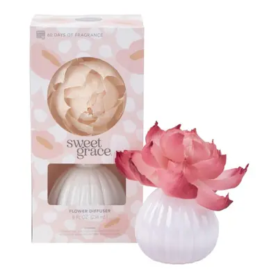 Bridgewater Candle Flower Reed Diffuser Fragranced Decorative Room Freshener-Sweet Grace