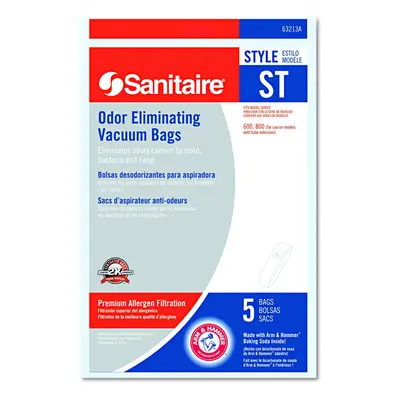 Electrolux Sanitaire 63213B10CT Style ST Disposable Vacuum Bags for SC600 SC800 Series Case of