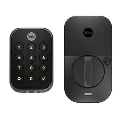 Yale Assure Lock Touch with ZWave ZW3 KeyFree Touchscreen in Black