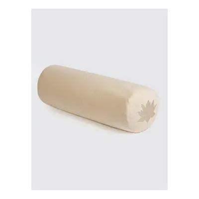 (Ecru) Yoga Studio Organic Buckwheat Lotus Bolster