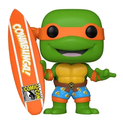 Funko Pop! Television #1019 TMNT Michelangelo with Surfboard SDCC Exclusive