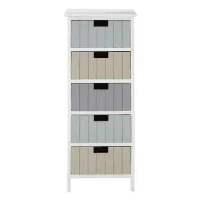 Premier Housewares New England White Drawers Chest